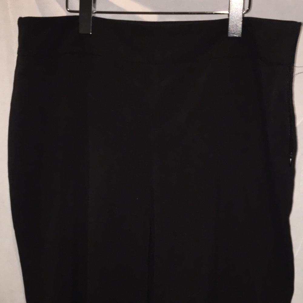 Josephine Chaus Black Trouser Pants | Side Zipper Closure | Size 14